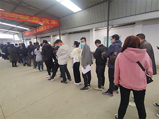 普工面试现场