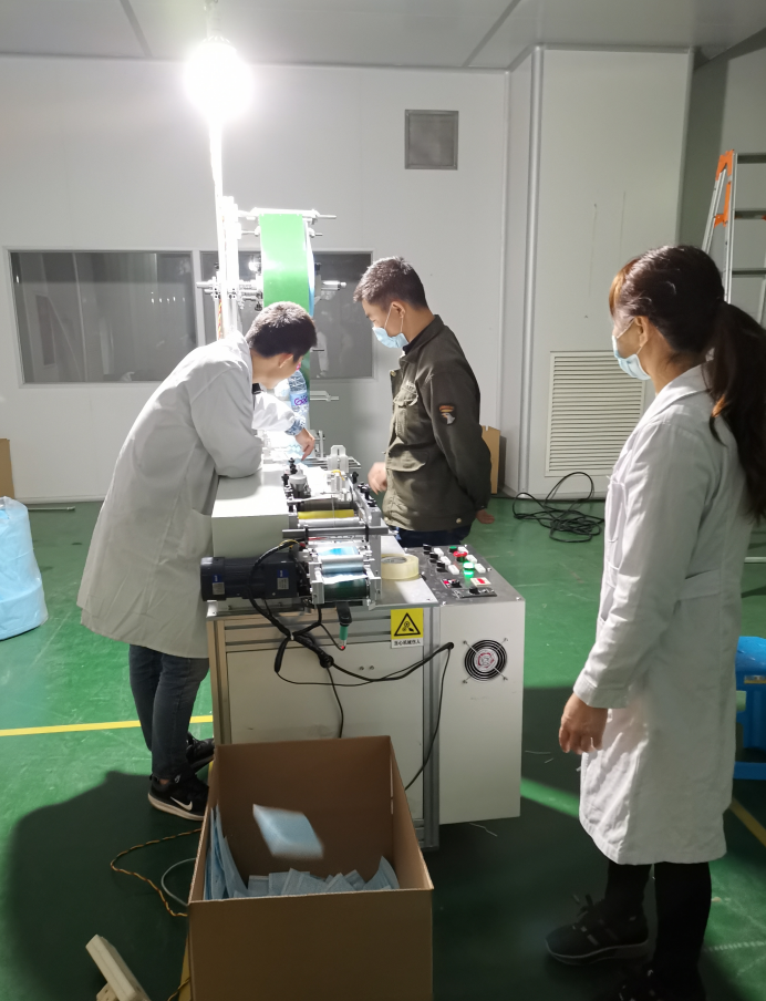 设备调试中