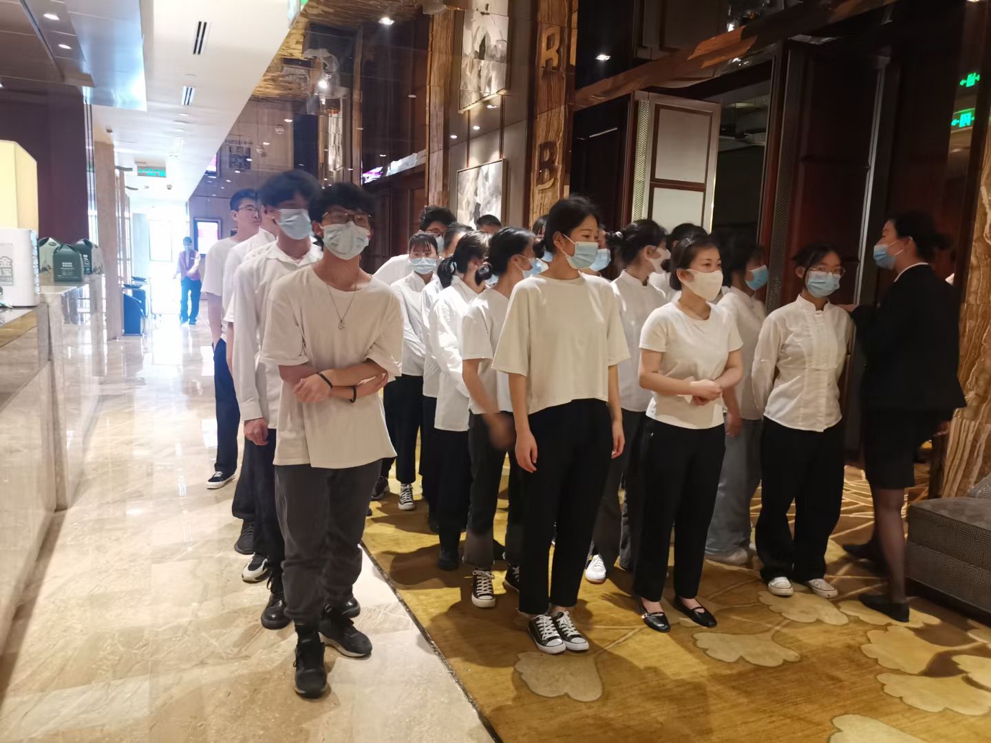 酒店宴会兼职现场